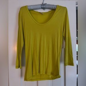Rossopuro chartreuse beautiful blouse, made in Italy - very flattering!